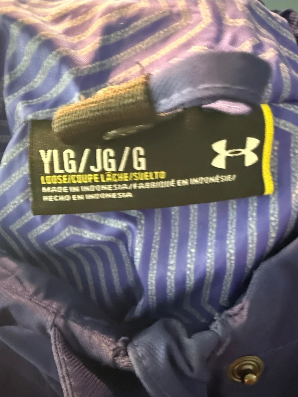 Under Armour Deep Blue Hooded Shell Jacket